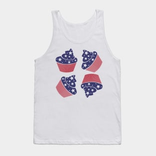 Independence day Celebrations Cupcake Tank Top